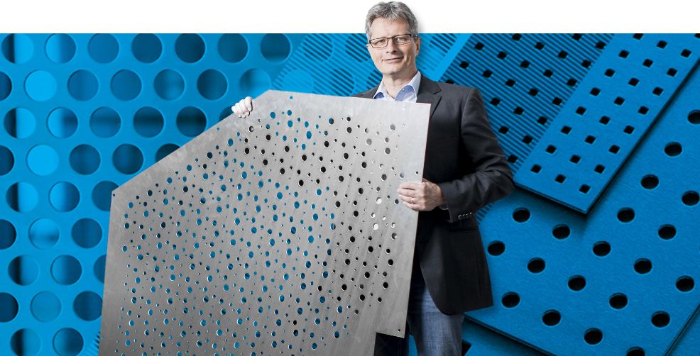 Outil de configuration de tôle perforée sur mesure| MEVACO