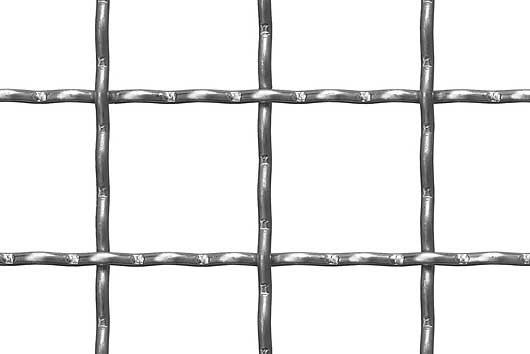 Grillage ondulé 30x30x3, noir ➡️ 24.09€ ▷ Profilés et Accessoires - Item No  100966